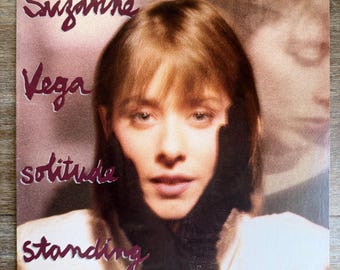 Suzanne Vega / Solitude Standing. Vintage 1987 Vinyl LP w/ “Luca” & “Tom’s Diner”. FREE SHIPPING.