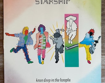 STARSHIP Shirt 1985 Vintage/ 80's Knee Deep in the Hoopla STARSHIP Shirt 1985 Vintage/ 80's Knee Deep in the Hoopla