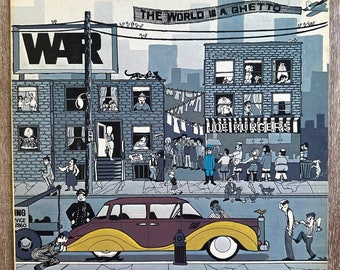 War / The World is a Ghetto. Vintage Vinyl LP. FREE SHIPPING!