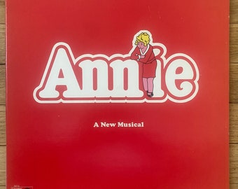Original '77 ANNIE Musical Original Cast Recording Record Album