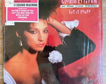 Gloria Estefan and Miami Sound Machine / Let it Loose. Classic 1987 Vinyl LP. SHIPS FREE!