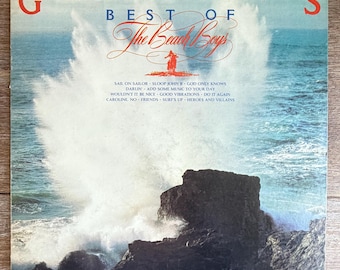 Good Vibrations: Best of The Beach Boys. Vintage 1975 Vinyl LP. FREE SHIPPING.