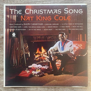 Nat King Cole - The Christmas Song. Classic Vinyl LP. FREE SHIPPING!