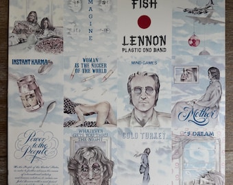 John Lennon / Shaved Fish. Classic Vinyl LP With “Happy Xmas (War is Over)”. FREE SHIPPING!
