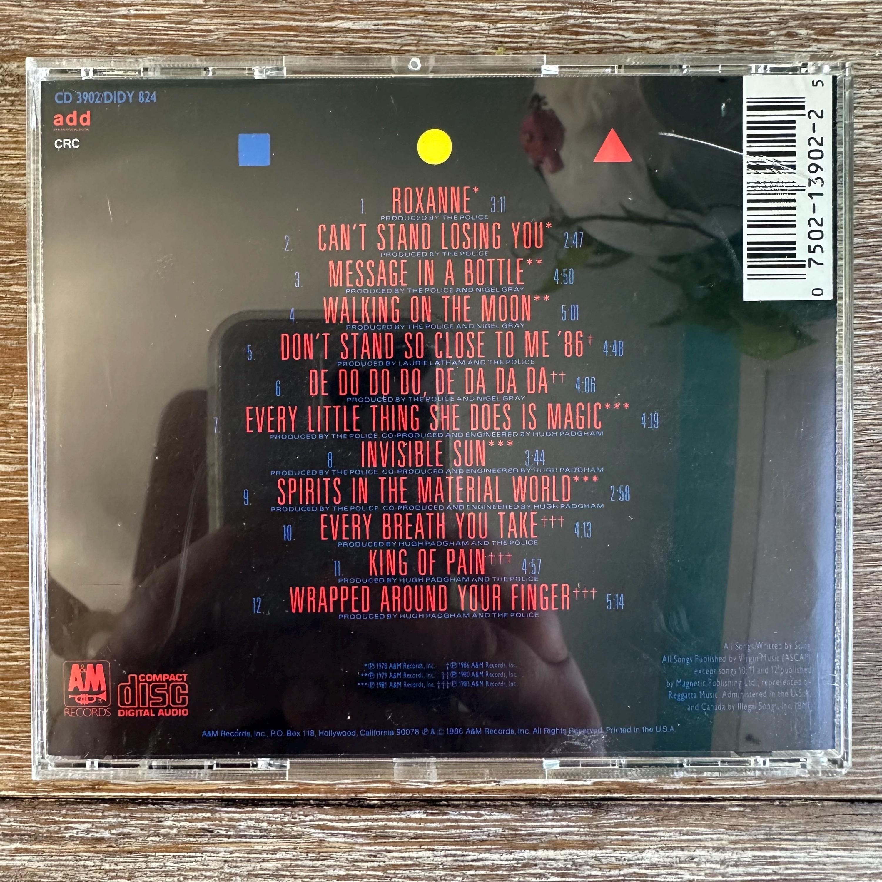 The Police / Every Breath You Take: the Singles. Classic CD - Etsy