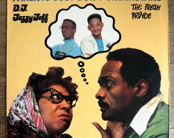 D.J. Jazzy Jeff & Fresh Prince / Parents Just Don’t Understand. Vintage 1988 Vinyl 12”. FREE SHIPPING.