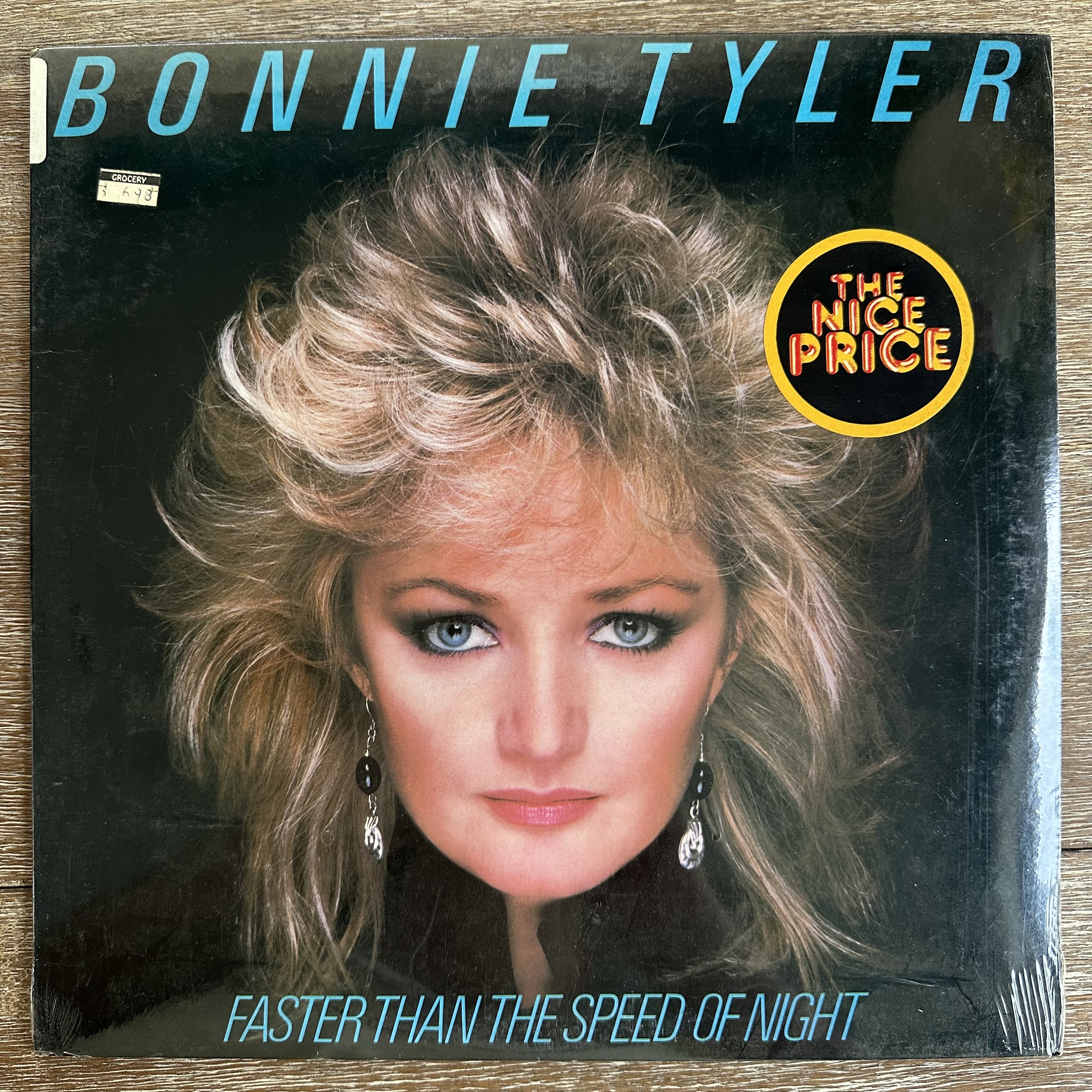 Bonnie Tyler / Faster Than the Speed of Night. Rare Sealed