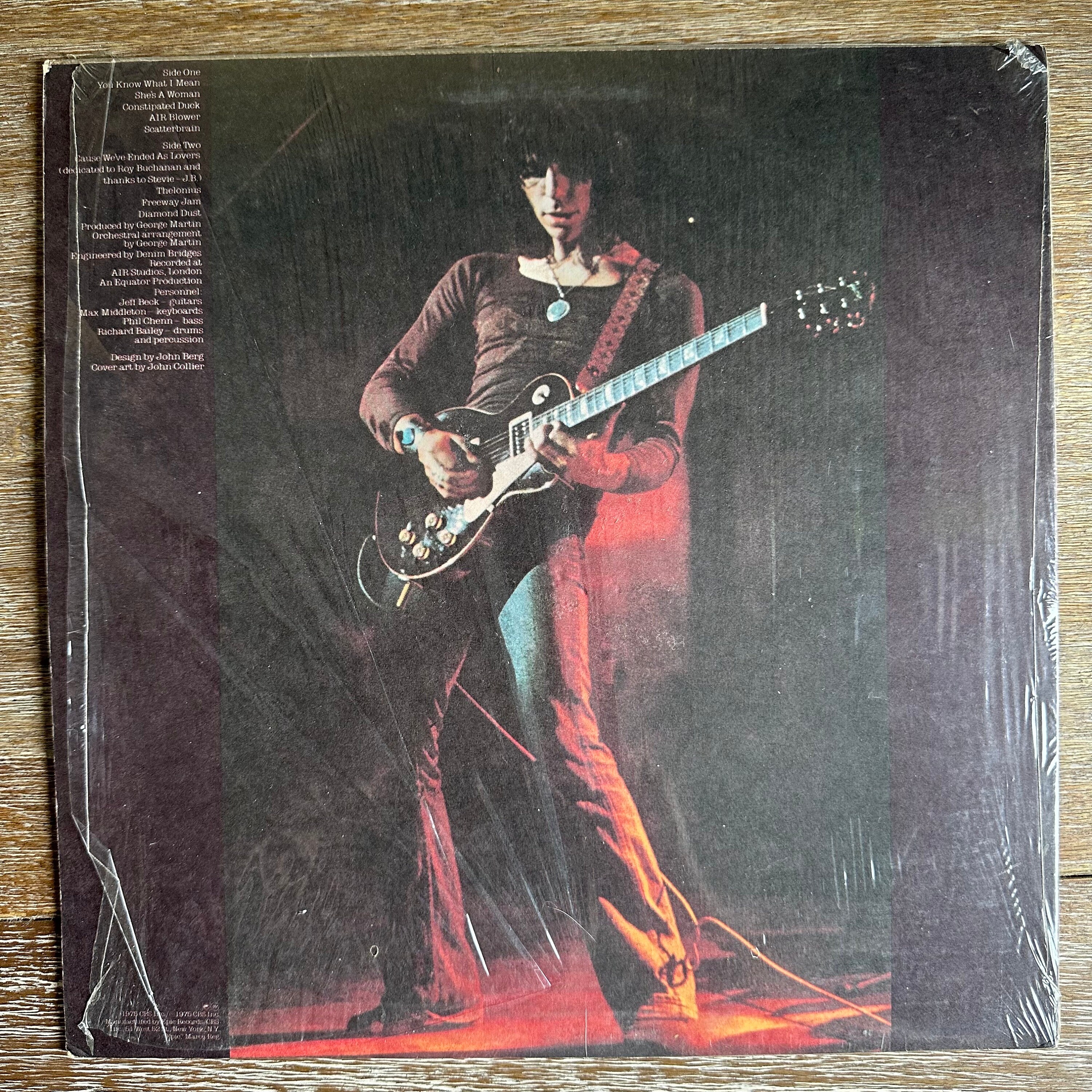 Jeff Beck / Blow by Blow. Classic 1978 Vinyl LP. FREE SHIPPING! - Etsy