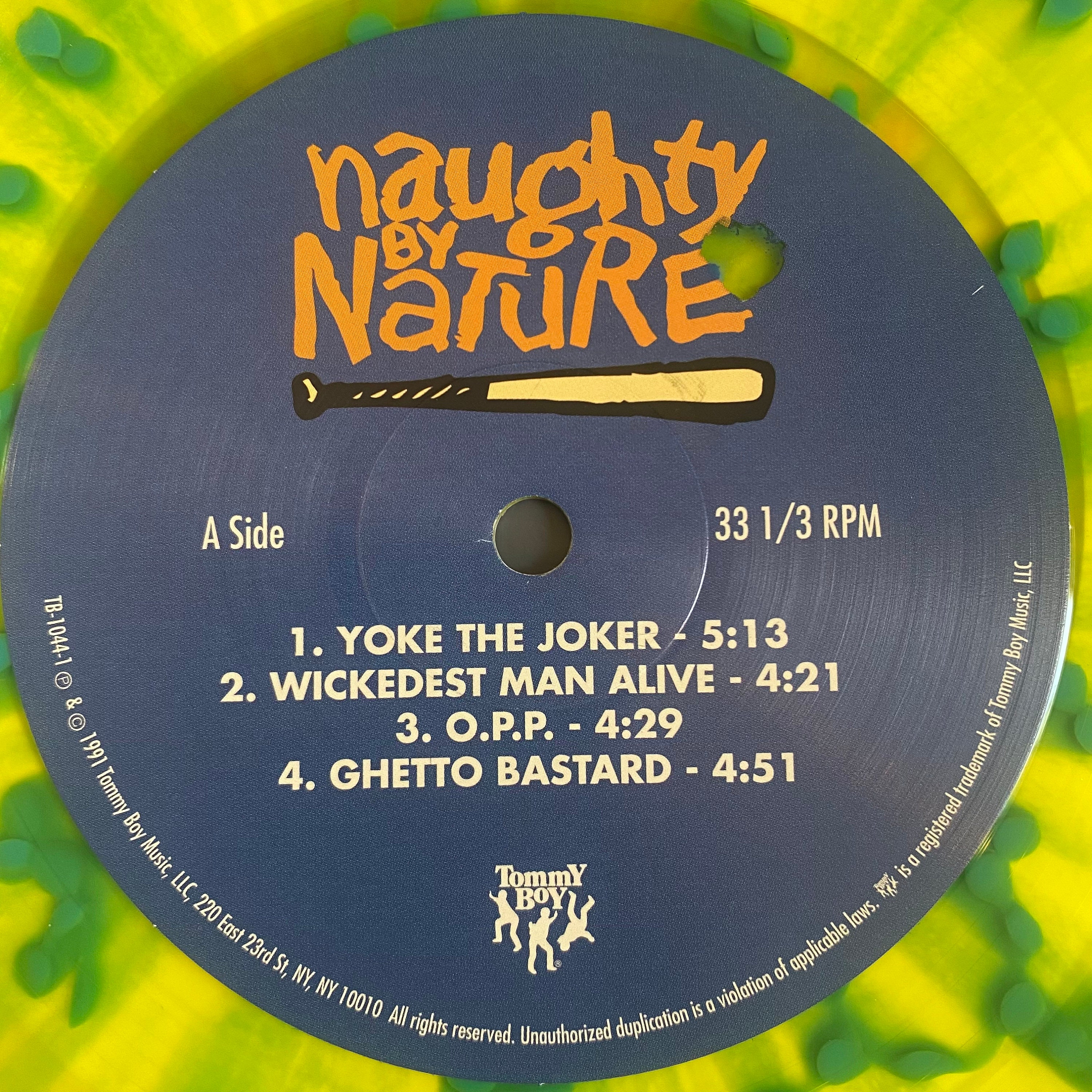 Naughty by Nature. Classic Hip Hop Vinyl LP. FREE SHIPPING