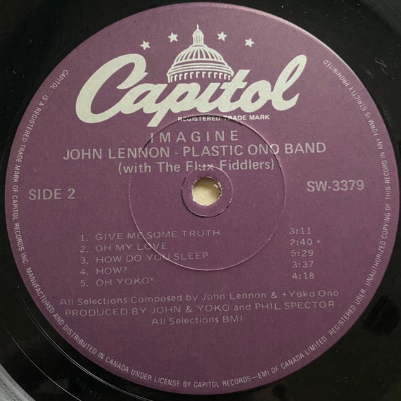 John Lennon / Imagine. Classic Vinyl LP. FREE SHIPPING! - Etsy