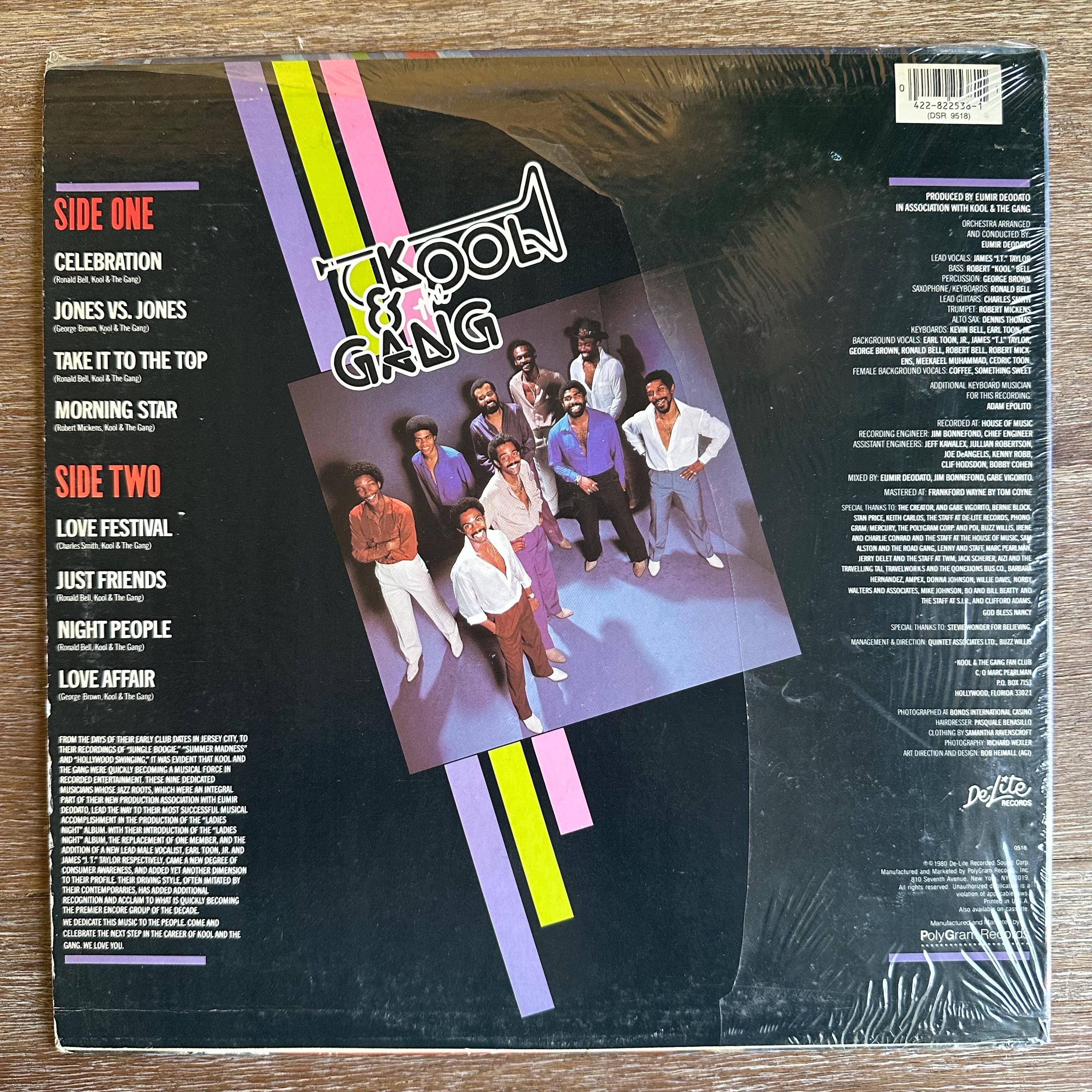 Kool & the Gang / Celebrate! Vintage 1980 Vinyl LP W/ the Smash