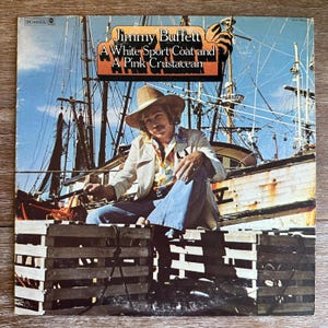 Jimmy Buffett / A White Sport Coat and a Pink Crustacean. 1973 Vinyl LP. FREE SHIPPING!