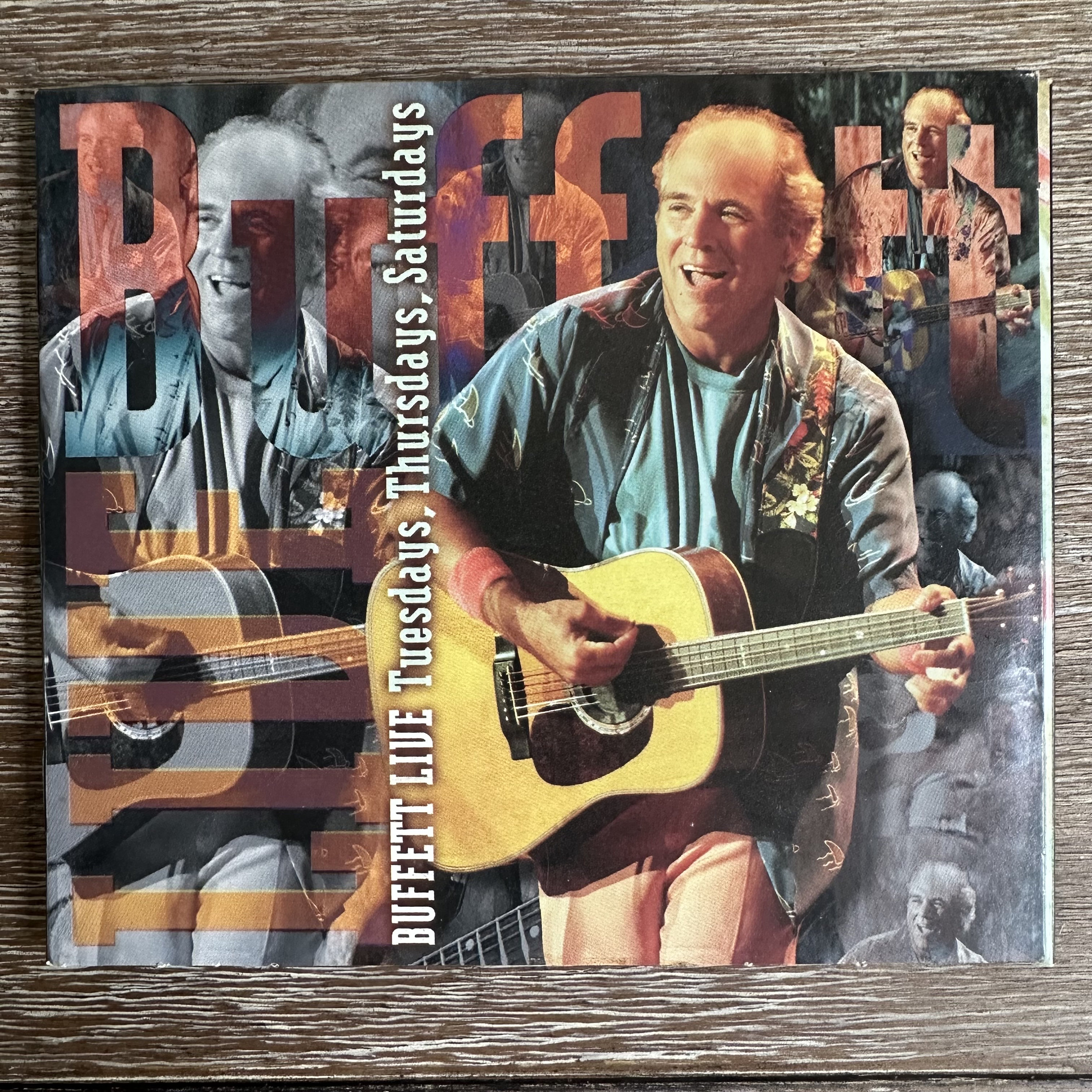 Jimmy Buffett Live / Tuesdays, Thursdays, Saturdays. 1999 CD w/ "Margaritaville" and "Cheeseburger in Paradise". FREE SHIPPING!