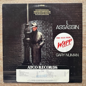 Gary Numan / I, Assassin. Classic 1982 Vinyl LP. FREE SHIPPING!