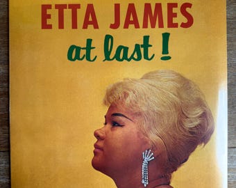 Etta James / At Last! Sealed Limited Edition Red Vinyl LP. FREE SHIPPING.