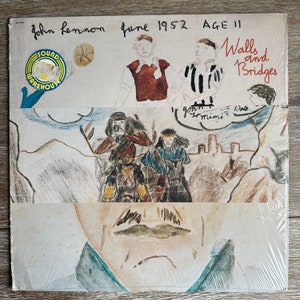 John Lennon / Walls and Bridges. Vintage Vinyl LP. FREE SHIPPING!