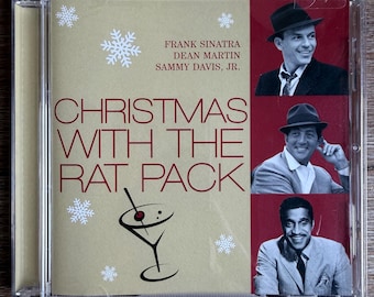 Christmas With the Rat Pack / Frank Sinatra Dean Martin Sammy Davis Jr.  Classic CD. FREE SHIPPING.