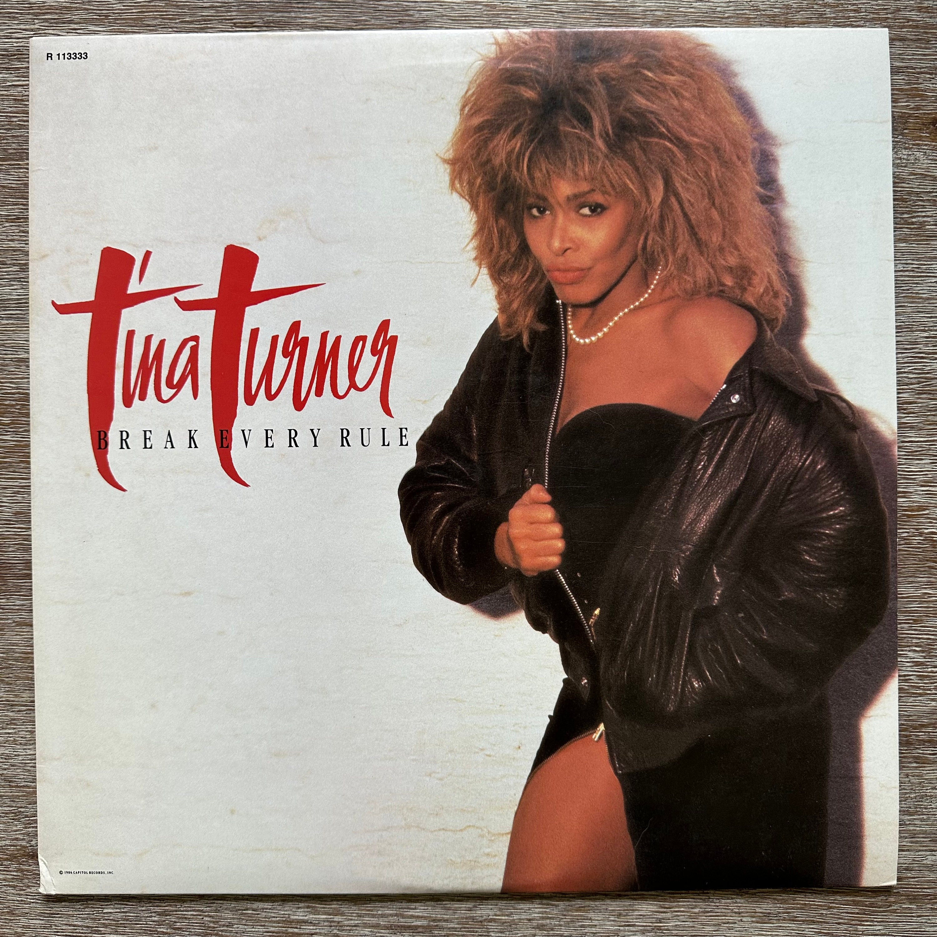 Tina Turner / Break Every Rule. Classic 1986 Vinyl LP. FREE