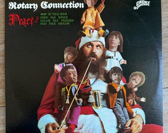 Rotary Connection / Peace. Rare Psychedelic Christmas Vinyl LP. FREE SHIPPING.