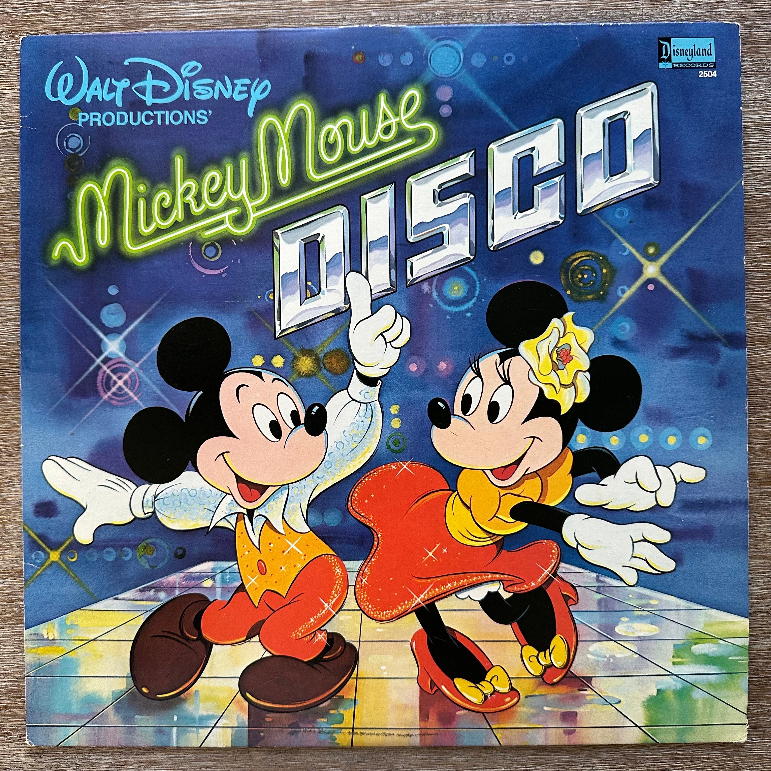 Mickey Mouse Disco. Classic Disney Vinyl LP. FREE SHIPPING