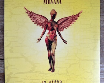 Nirvana-in Utero. Special Limited Edition Clear Vinyl - Etsy