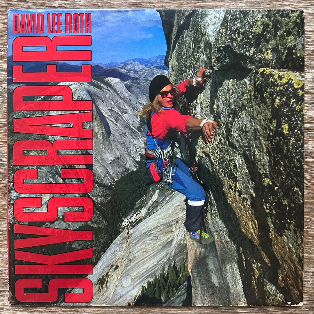 David Lee Roth / Skyscraper. Classic 1988 Vinyl LP. - Etsy