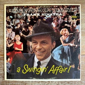 Frank Sinatra / A Swingin’ Affair. Vintage Vinyl LP - Etsy