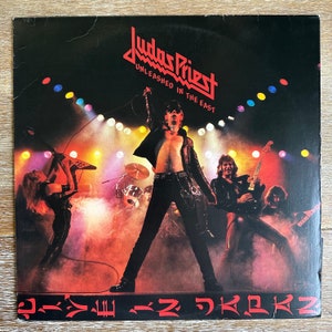 Judas Priest / Unleashed in the East Vinyl LP. FREE SHIPPING.