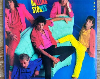 The Rolling Stones - Dirty Work. Classic 1986 Vinyl LP. FREE SHIPPING!