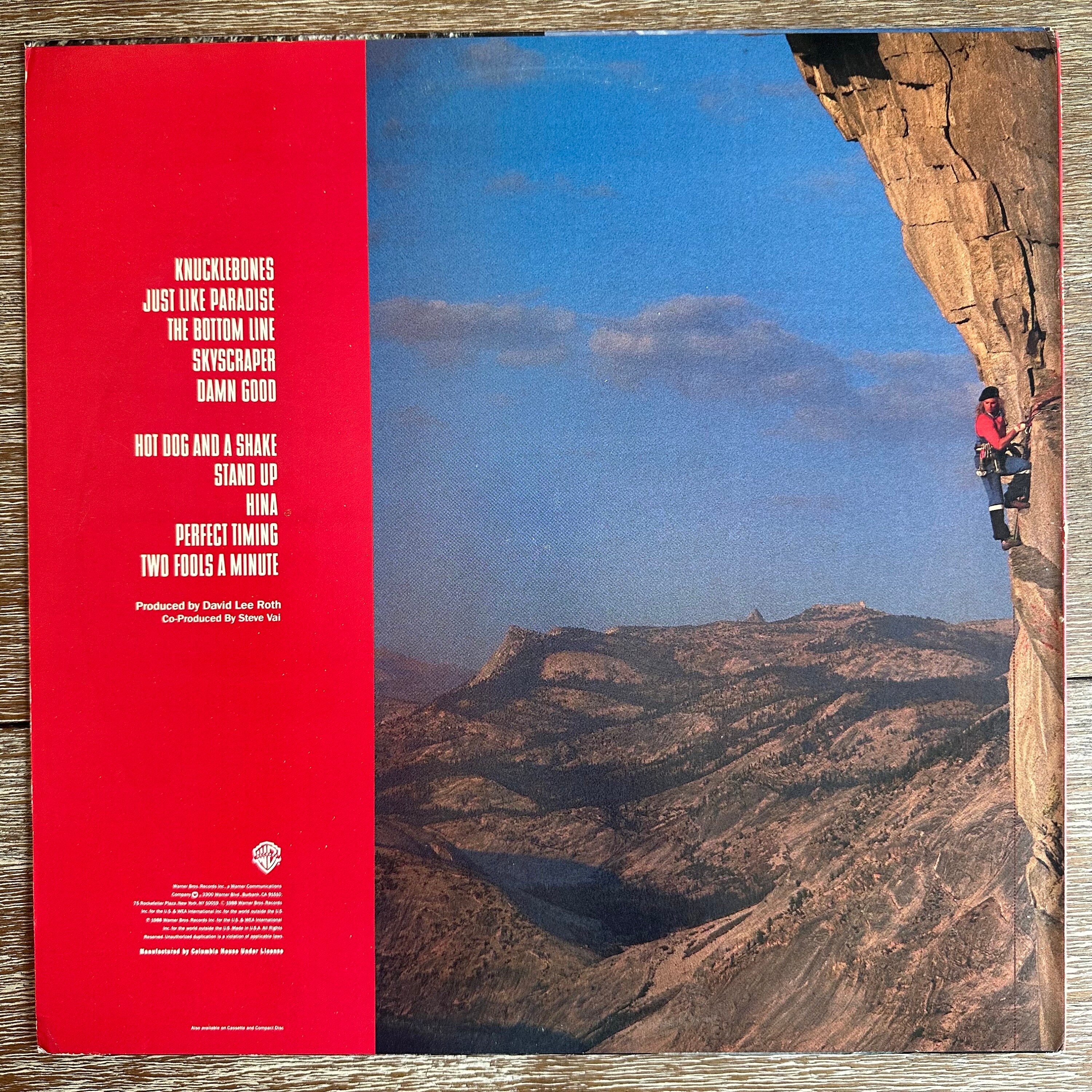 DAVID LEE ROTH 　　Skyscraper David Lee Roth Skyscraper 180g LP