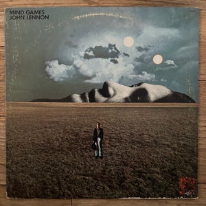 John Lennon / Mind Games. Original 1973 Vinyl LP on Apple Records. FREE SHIPPING!