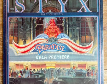 Styx / Paradise Theater. Vintage 1980 Vinyl LP. FREE SHIPPING!