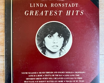 Linda Ronstadt Greatest Hits. Vintage 1977 Vinyl LP. FREE SHIPPING.