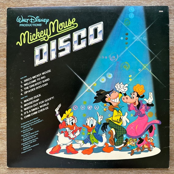 Mickey Mouse Disco. Classic Disney Vinyl LP. FREE SHIPPING Mickey Mouse Disco. Classic Disney Vinyl LP. FREE SHIPPING