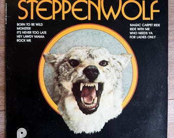 The Best of Steppenwolf. Vintage Vinyl LP w/ “Magic Carpet Ride” and “Born to Be Wild”. FREE SHIPPING.