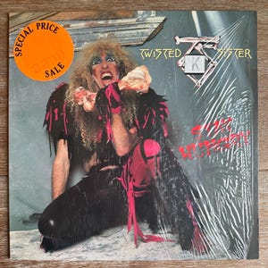 Twisted Sister / Stay Hungry. Vintage 1984 Vinyl LP. FREE SHIPPING.