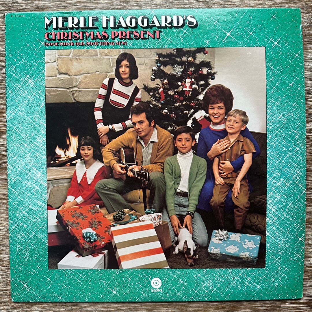 Merle Haggards Christmas Present. Vintage Vinyl LP. FREE - Etsy