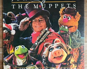John Denver & The Muppets - A Christmas Together. Classic Christmas Vinyl LP. FREE SHIPPING!