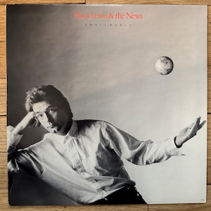 Huey Lewis & the News / Small World. Classic 1988 Vinyl LP. FREE SHIPPING!