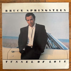 Bruce Springsteen / Tunnel of Love. Vintage 1987 Vinyl LP. FREE SHIPPING!