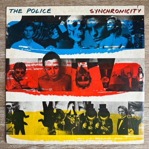 The Police / Synchronicity. Vintage 1983 Vinyl LP w/ “Every Breath You Take” & “King of Pain”. FREE SHIPPING.