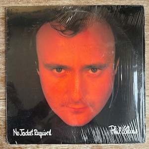 Phil Collins / No Jacket Required. Classic 1985 Vinyl LP. FREE SHIPPING.