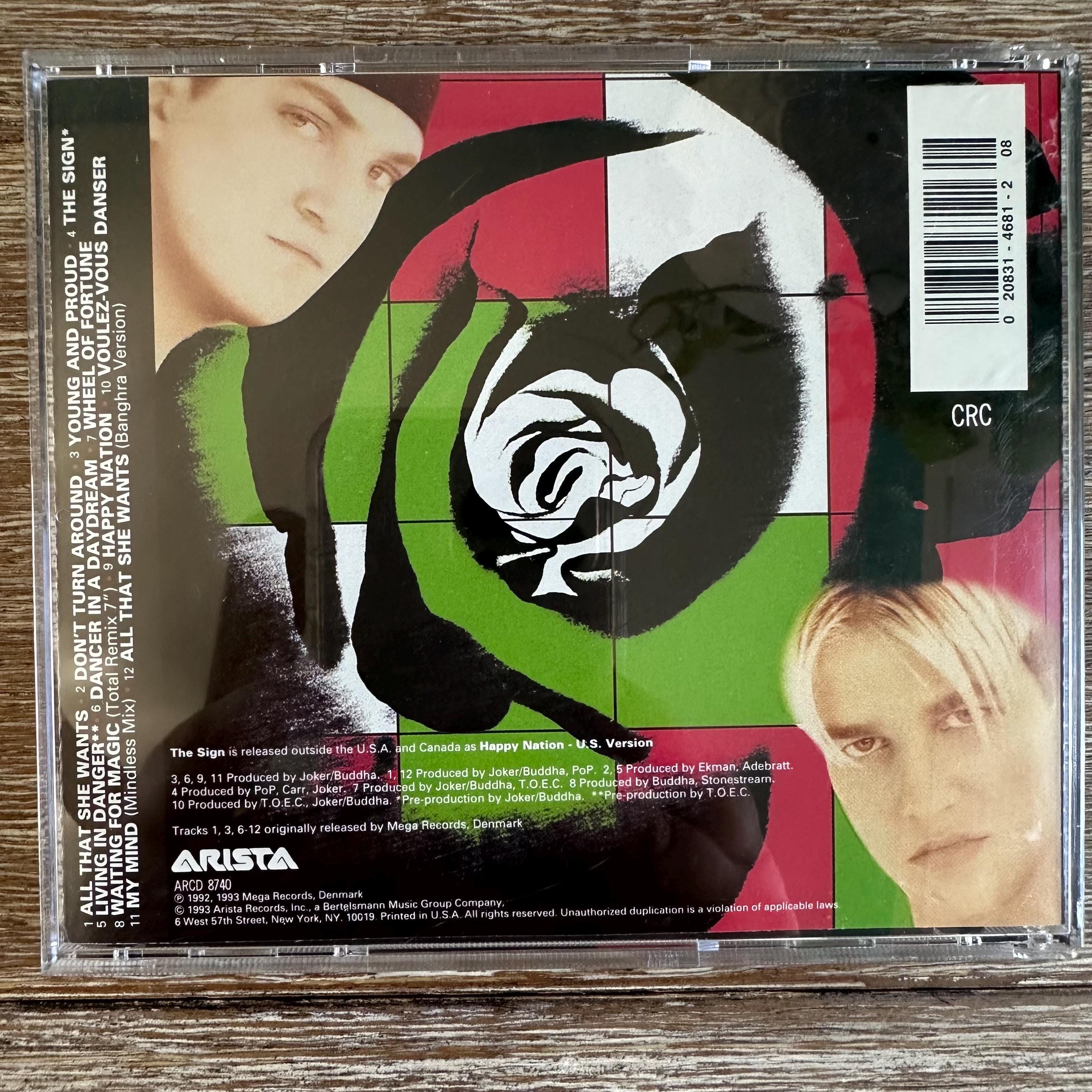 Ace of Base / the Sign. Classic CD W/ “all That She Wants” & “don