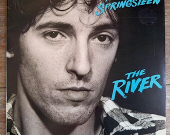 Bruce Springsteen / The River. Vintage 1980 Double Vinyl LP w/ Hungry Heart