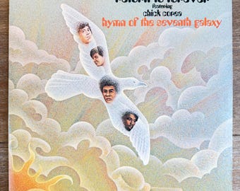 Return to Forever Featuring Chick Corea / Hymn of the Seventh Galaxy. Vintage Jazz Vinyl LP. FREE SHIPPING