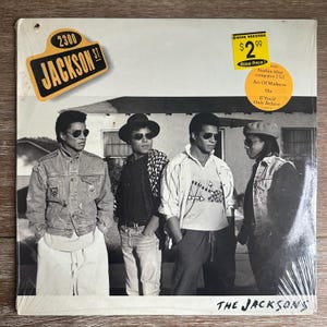 The Jacksons / 2300 Jackson St. Rare SEALED 1989 Vinyl LP. Free Shipping!