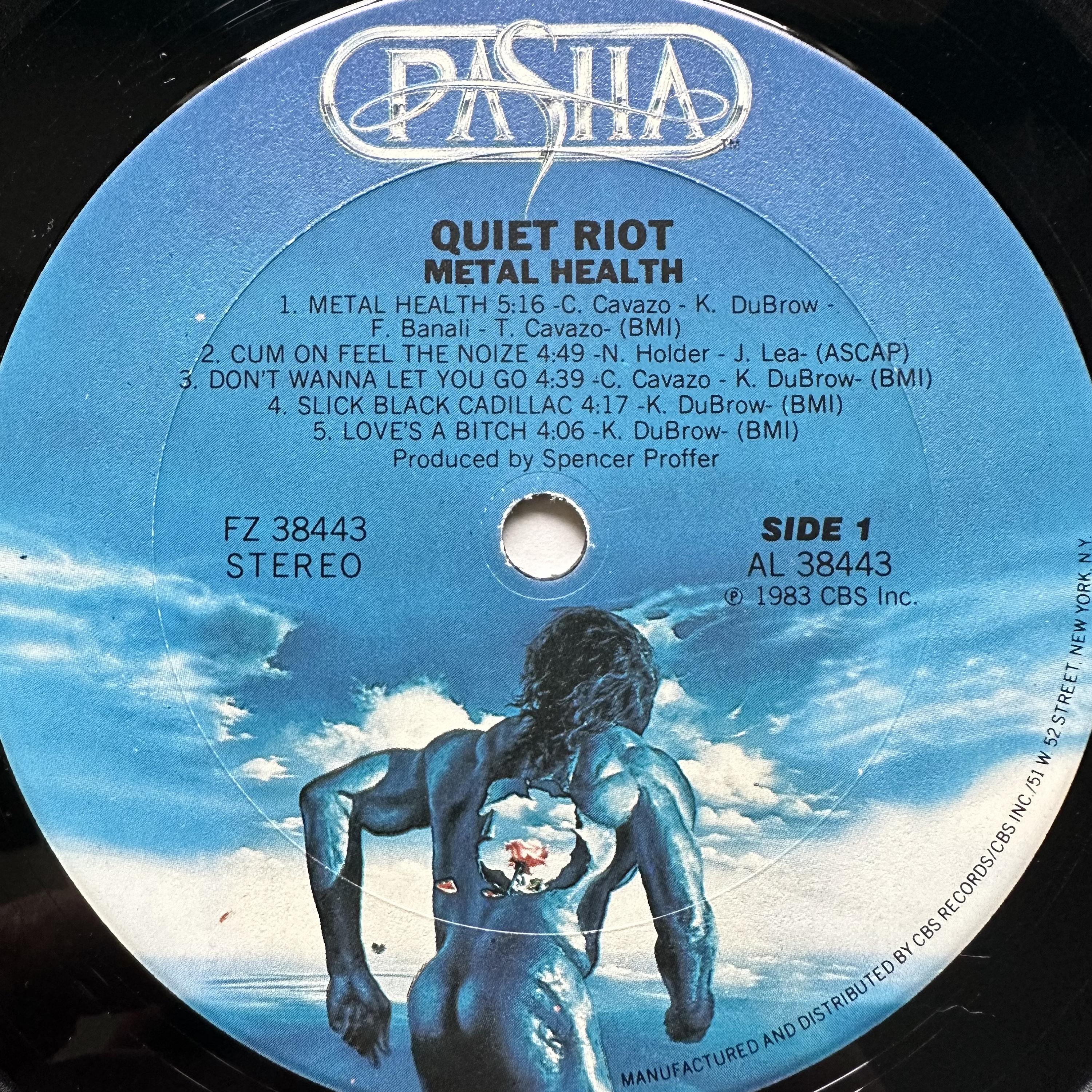 欧LP Quiet Riot l Health 19658899521 Pasha /00260 QUIET RIOT METAL HEALTH LP NEAR MINT US PASHA VINYL CLASSIC