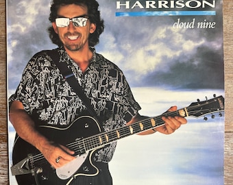 George Harrison Cloud 9 Rare Replica Fantasy Signed Framed