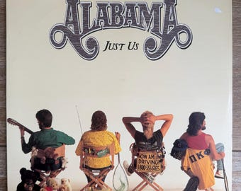 Alabama / Just Us. Vintage 1987 Country Music Vinyl LP. FREE SHIPPING.