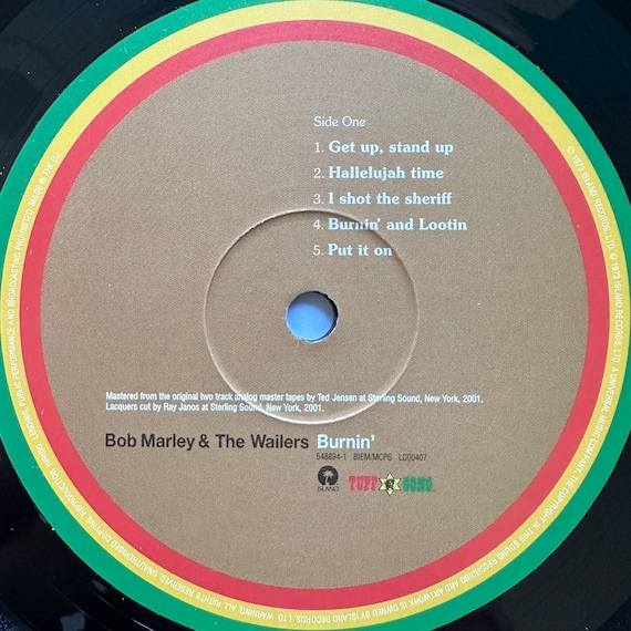 Bob Marley WAILERS - Burnin’ UK Orig. LP Bob Marley & The Wailers - Burnin'[LP] - Amazon.com Music